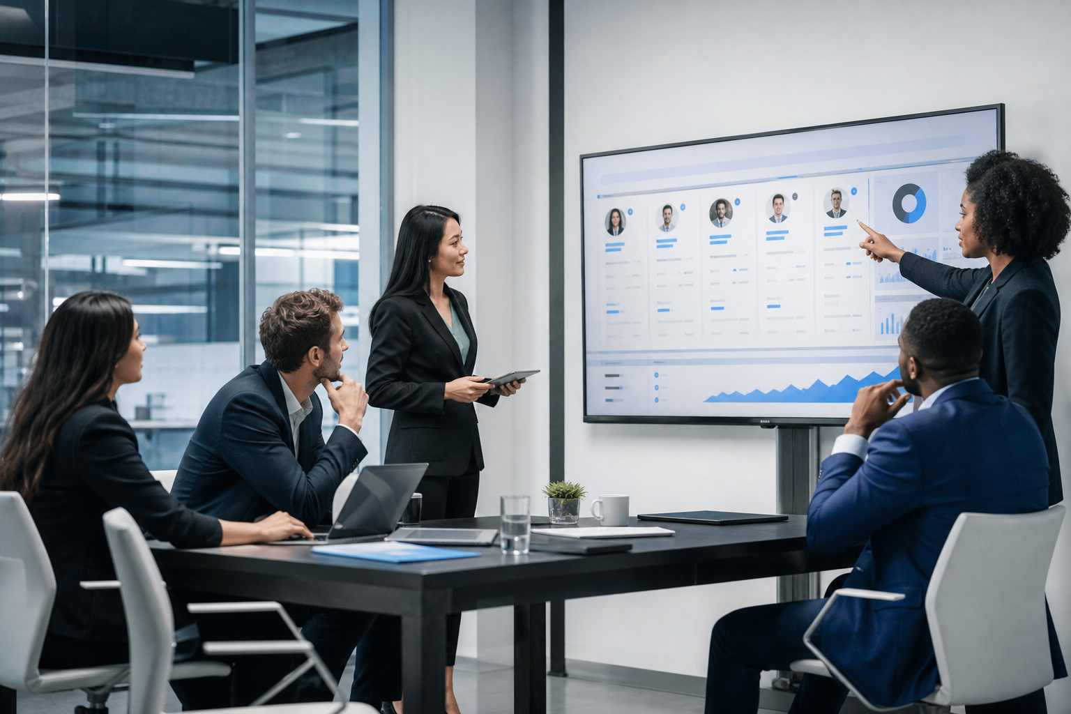 Recruitment process outsourcing strategy meeting